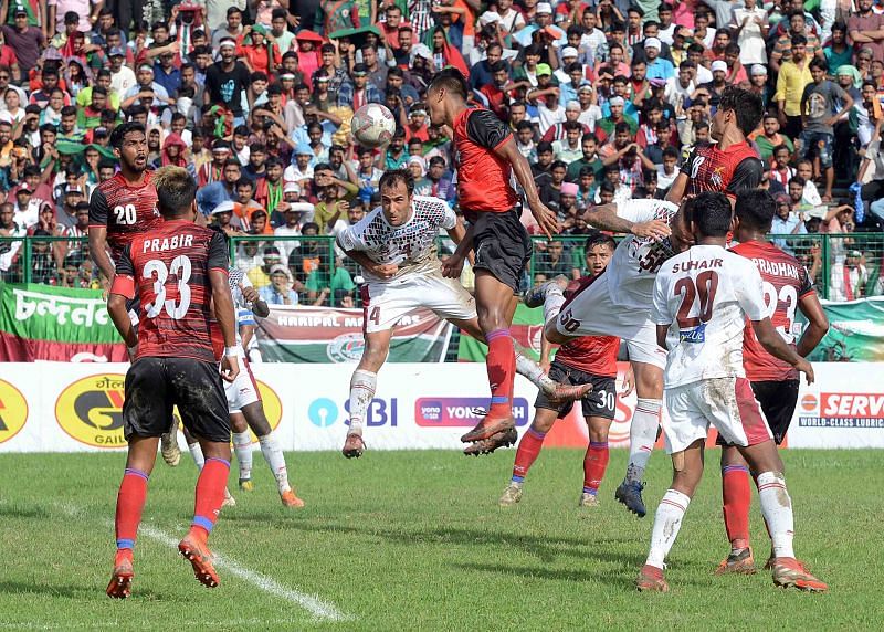 Mohun Bagan is yet to score a goal in the Calcutta Football League this season