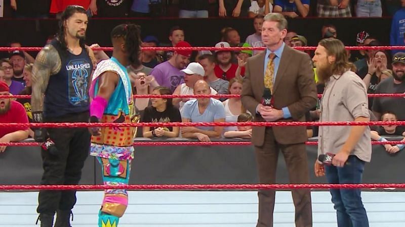 Vince McMahon announces the Wildcard Rule
