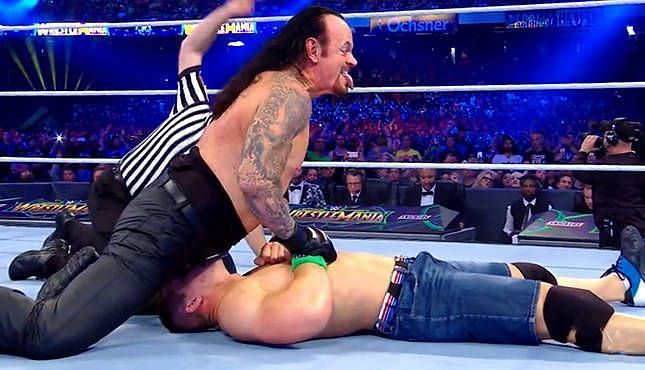 The Undertaker squashed Cena inside three minutes to go 24-2 at WrestleMania XXXIV.