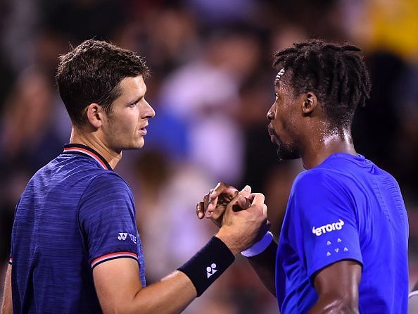 Monfils outguns young gun Hurkacz to reach the last eight in Montreal