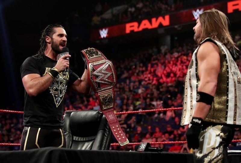 After months of the title being away, the Universal gold was once again a permanent fixture on RAW during Rollins&#039; reign.