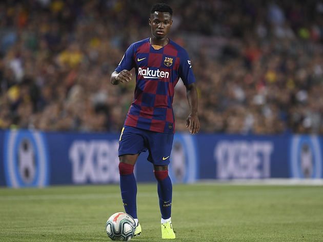 Ansu Fati made his Barca debut against Real Betis