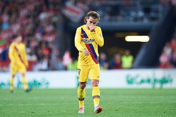 Antoine Griezmann did not have a memorable La Liga debut for Barcelona