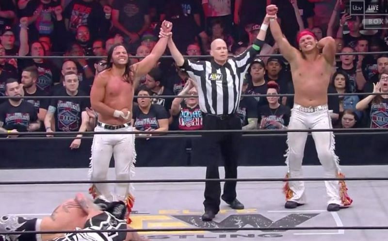 The Young Bucks will challenge The Lucha Bros. for the AAA World Tag Team Championships