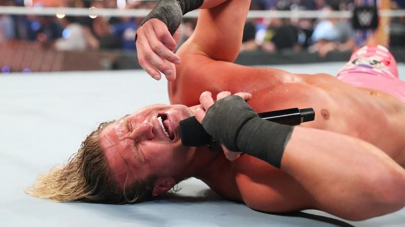 Dolph Ziggler with that never say die attitude. It sure got him a lot of spears at SummerSlam