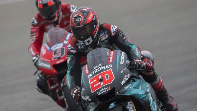 Quartararo pips Marquez with big names well placed in Brno