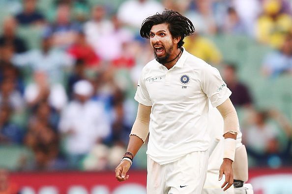 Ishant Sharma ran through the middle order of West Indies