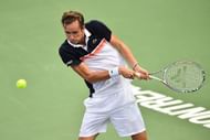 Medvedev in third-round action at 2019 Montreal