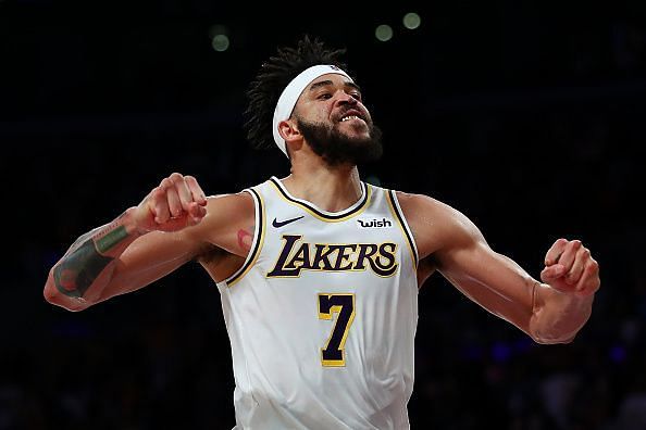 JaVale McGee made a surprise return to the Los Angeles Lakers