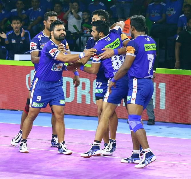 Haryana Steelers take on Patna Pirates at Patna