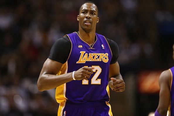 Dwight Howard spent the 2012-13 season with the Los Angeles Lakers
