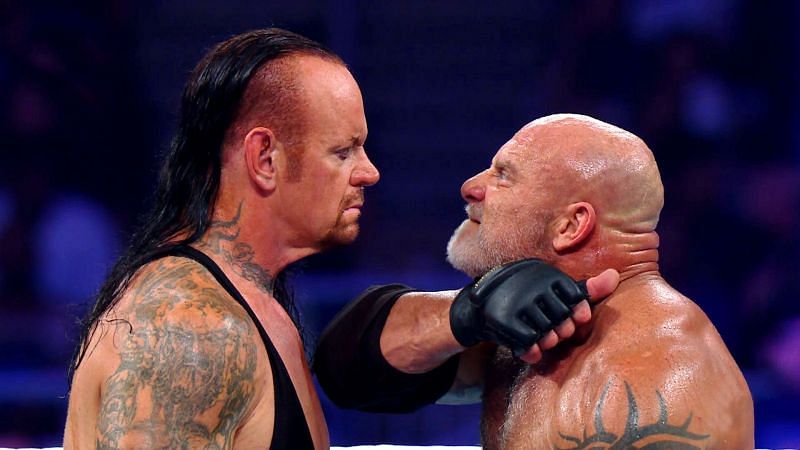 Goldberg vs The Undertaker in Saudi Arabia