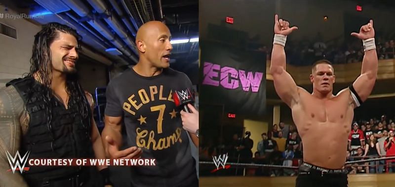 Reigns and Cena, two incredibly polarizing Superstars