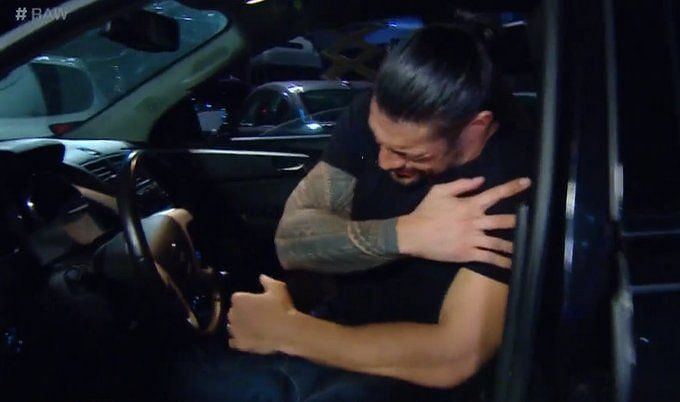 Wwe News Car Tries To Crush Roman Reigns In The Parking Lot On Raw