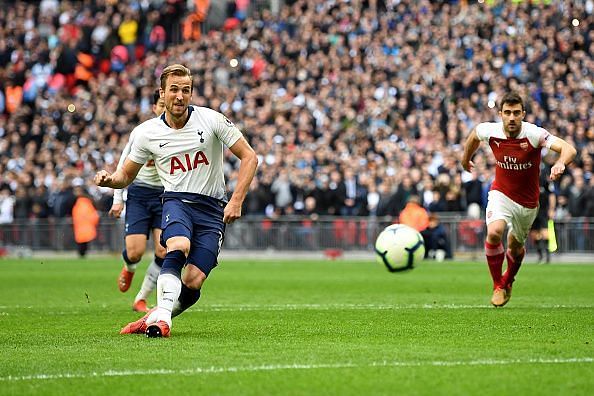 Spurs have had a lot of success in recent North London derbies - usually due to Harry Kane