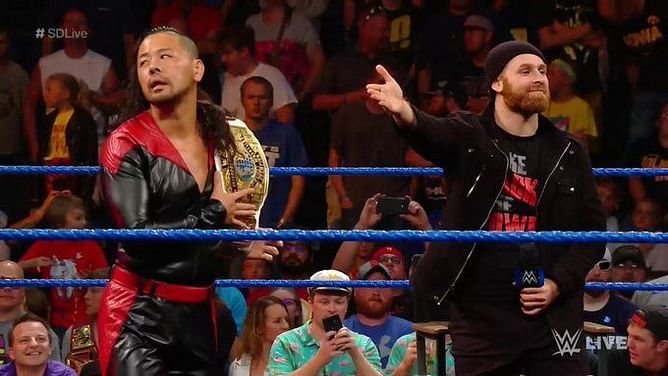 WWE News: Change in Sami Zayn's gimmick as he aligns with Shinsuke Nakamura on SmackDown Live