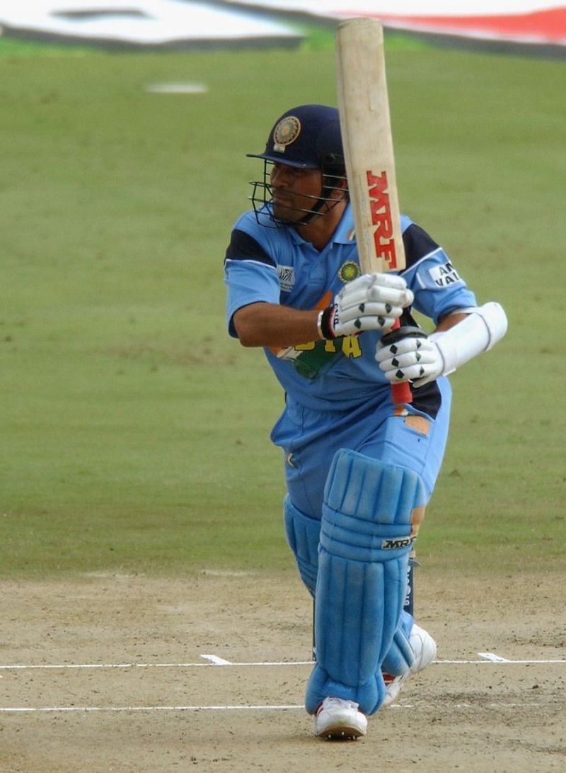 Sachin Tendulkar was in the form of his life during the 2003 World Cup