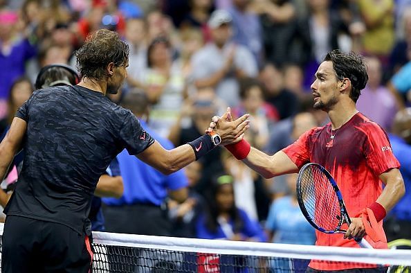 Fognini upsets Nadal in the 2015 US Open third round