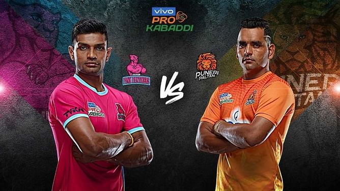 Pro Kabaddi Live Score: Jaipur Pink Panthers vs. Puneri Paltan | Live Commentary and Match Updates | 15th August 2019