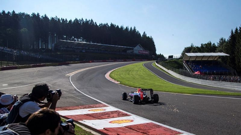 Eau-Rouge, the most spectacular corner in F1