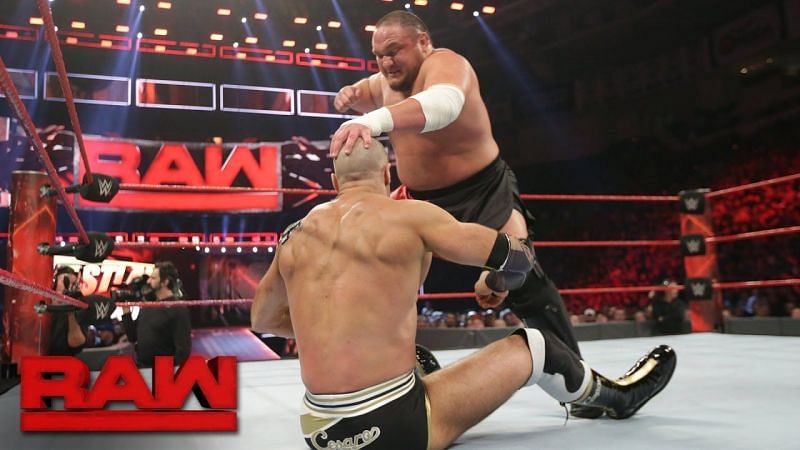 Cesaro and Samoa Joe