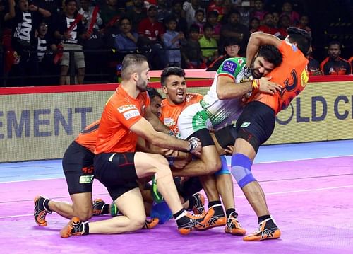 U Mumba did well to keep the threat of Pardeep Narwal at bay