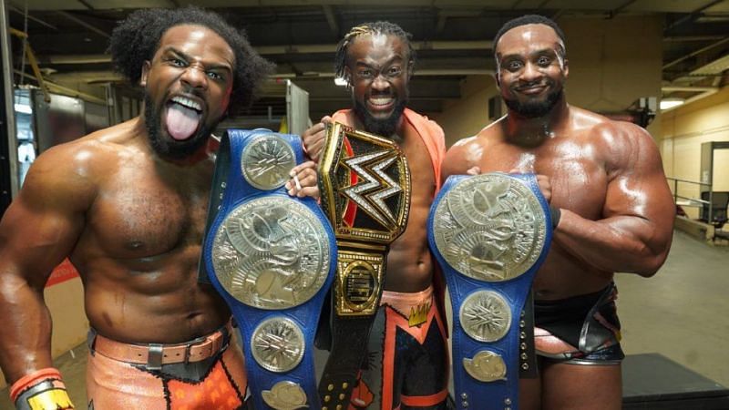The New Day beat the Undisputed Era to the punch regarding all members holding gold this year.