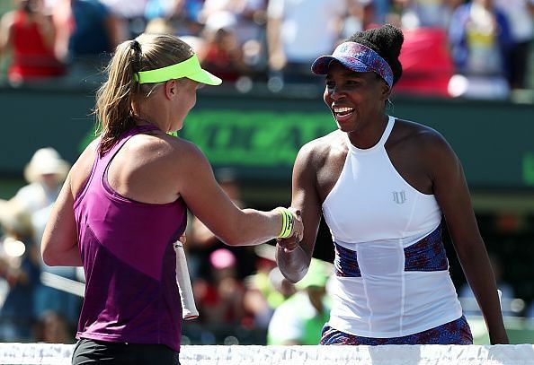 Venus Williams and Kiki Bertens will be out on Centre Court for their second round match.