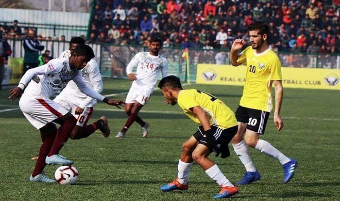 Real Kashmir FC defeated Mohun Bagan 2-1 the last time they faced each other