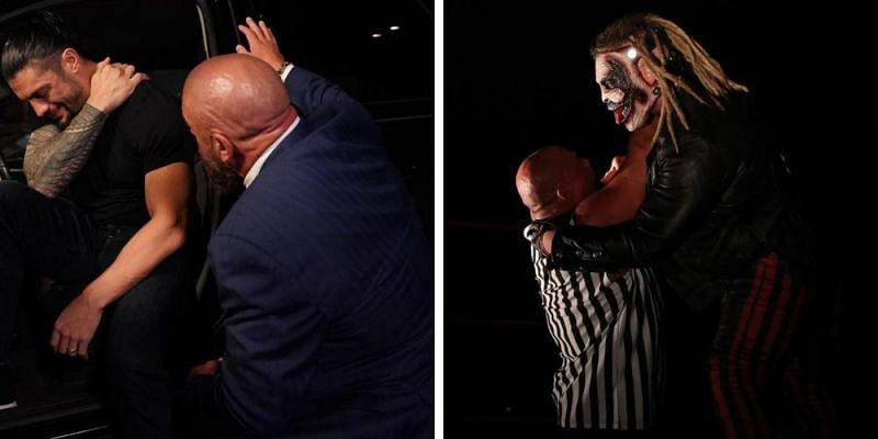 Triple H aids Roman Reigns; Wyatt continues his terror