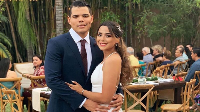 Humberto Carrillo married Tania Ramirez earlier this year