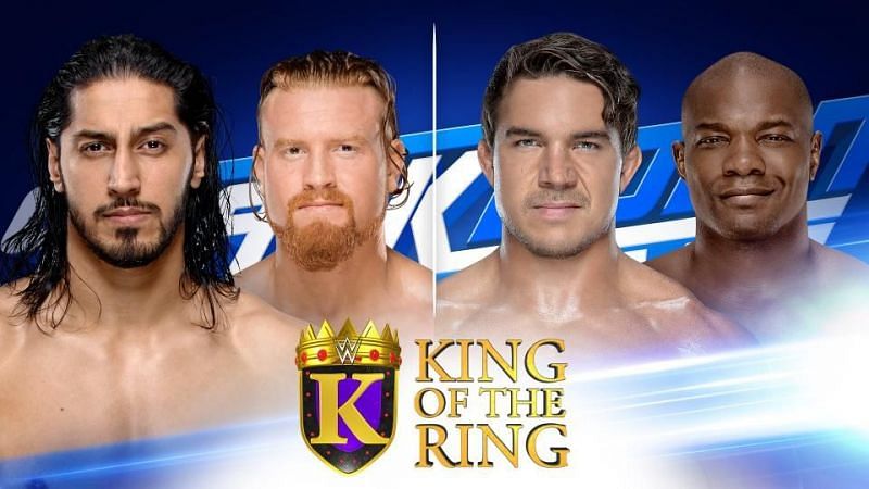 Who will progress from the final two King Of The Ring matches?