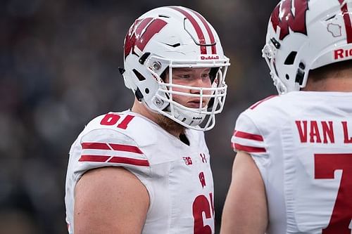 These last two years Biadasz has started all 27 games right in the middle of that Badger O-line