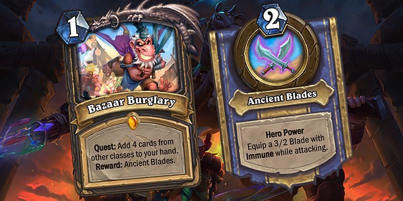 Image result for bazaar burglary hearthstone