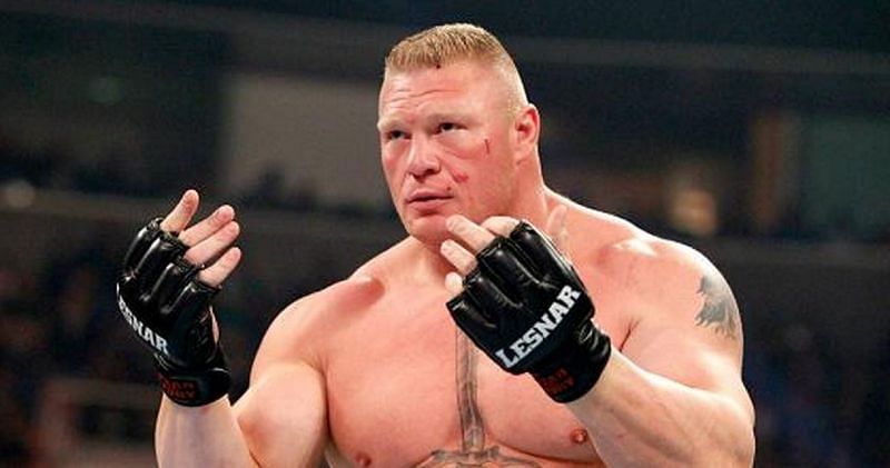 Brock Lesnar is indeed a ruthless barbaric beast who loves to wreak havoc wherever he goes.