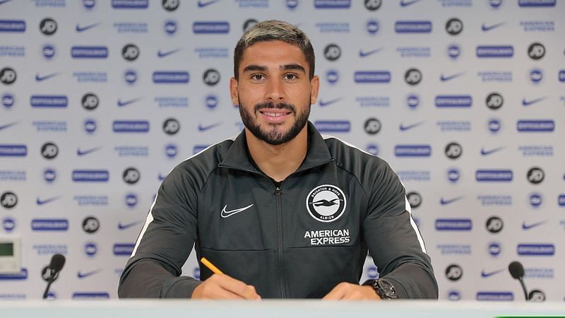 Maupay was unveiled as a Brighton player in a &Acirc;&pound;20m move on Monday