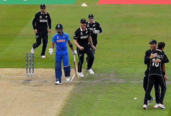 India suffered heartbreak in the World Cup semifinal, at the hands of New Zealand