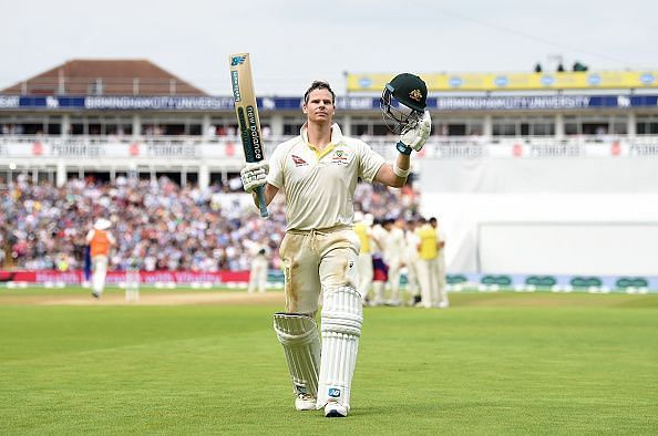 Smith scored brilliant hundreds in both innings at Edgbaston