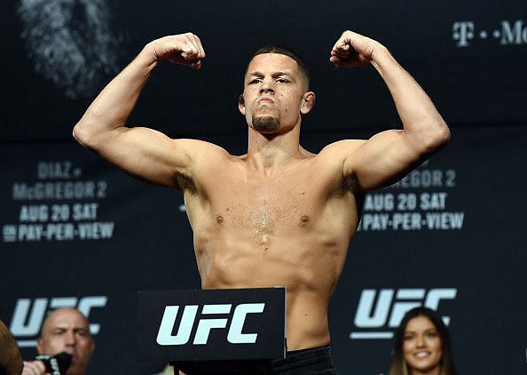 Nate Diaz seems pretty confident ahead of UFC 241