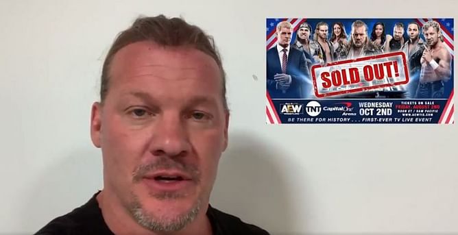 AEW News: Chris Jericho says that the sold out first live show on TNT is because of him