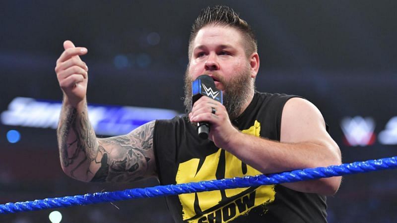 Kevin Owens has a few words for Heyman and Lesnar