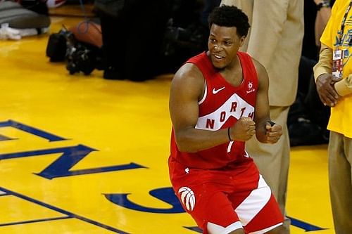 Kyle Lowry played a major role in the Toronto Raptors' first championship-winning campaign