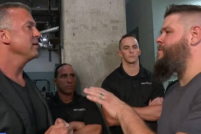 Owens confronts McMahon