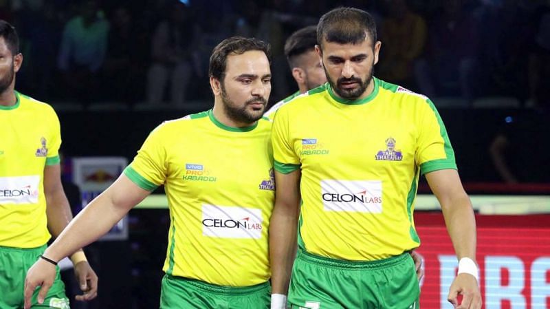 Ajay Thakur&#039;s Super 10 could not help his team win the contest