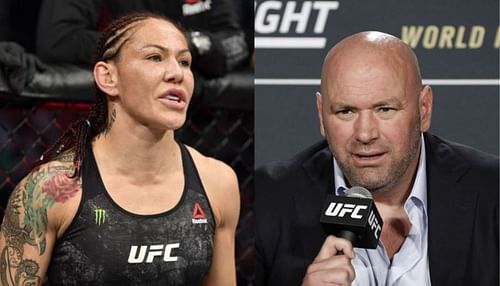 Cris Cyborg and Dana White