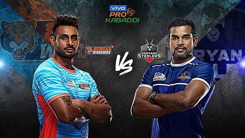 Bengal Warriors have never beaten Haryana Steelers in the past two seasons. Can they do it tonight?