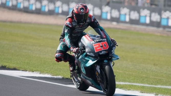 Quartararo ready to 'keep pushing' after Silverstone crash