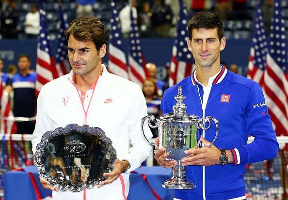 Djokovic beat Federer in the 2015 final, in the pair's last meeting at the US Open