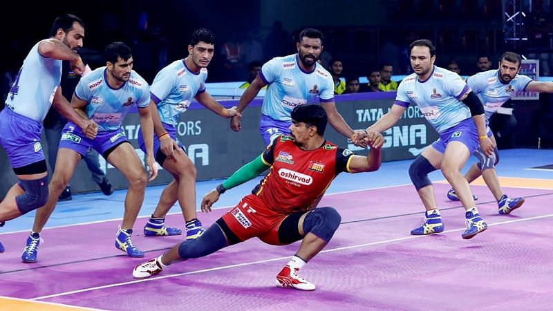 Pawan Sehrawat became the first player to reach 100 total points in Pro Kabaddi 2019.