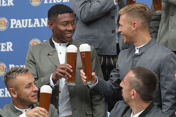 Alaba and Kimmich can also create opportunities for Lewandowski